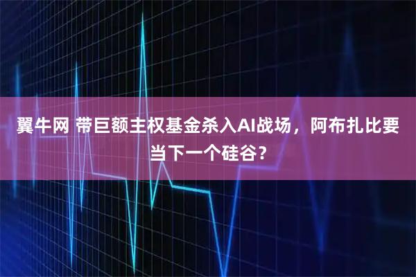 翼牛网 带巨额主权基金杀入AI战场,阿布扎比要当下一个硅谷?